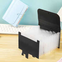Carpeta Acordeón Vertical A6 de Material PP con Impresión UV para Organizar Pegatinas, Postales y Recibos