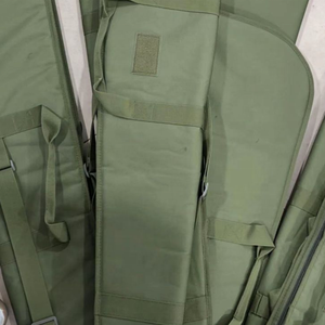 Sac à fusil de 50 pouces, étui tactique pour la chasse en plein air avec coussin de protection en éponge, bandoulière de transport, sac à dos, accessoires de chasse - Product Image 5