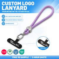 Correa de Teléfono con Cuerda Trenzada de Color Personalizado, Correa para el Cuello, Antirrobo, Anticaídas, Gancho Metálico Universal, Clip para Muñeca