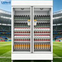 Máquina Expendedora en Oferta, Proveedor de Máquinas Expendedoras de Bebidas y Snacks en Botella, Pago con Código QR, SDK, Construcción de Acero Inoxidable, Gestión Basada en la Nube