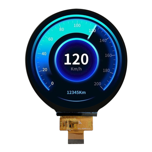 IPS Display 4 inch round LCD with 30 pin 720x720 Resolution Circular LCD display screen for Automotive