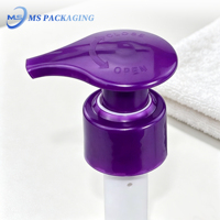 Populaire en plastique 24/410 & 28/410 distributeur de pompe de shampooing de lavage des mains gauche/droite bouchon de lotion de savon liquide pour bouteilles