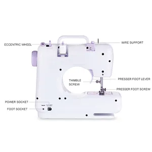 Easy To Operate OEM 505 Sewing Thread Sewing Machine For Home Use Mini Handheld Overlock Sewing Machines