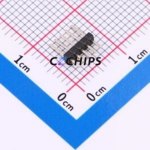 HX PZ1.27-1x5P ZZ Pin Header Through hole Component (THT),P=1.27mm Connector 1x5P 1.27mm Pin Header Through Hole - Product Image 2