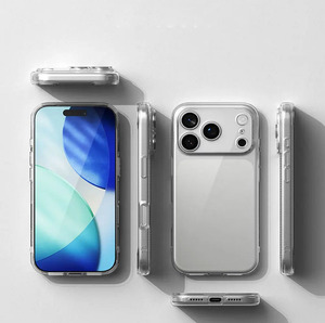 <span class=keywords><strong>Coque</strong></span> de téléphone en TPU souple <span class=keywords><strong>transparente</strong></span> et anti-jaunissement pour <span class=keywords><strong>iPhone</strong></span> 17 Pro Max – Vente en gros à prix réduit - Product Image 4