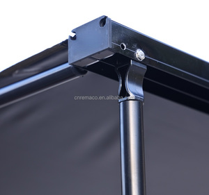 กันสาดหลังคาแบบพับเก็บได้สำหรับรถบรรทุกและออฟโรด รุ่น Overland 4x4 ปี 2025 พร้อมกล่องอลูมิเนียมสำหรับติดตั้งด้านข้างรถ - Product Image 4