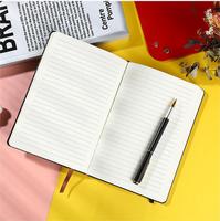 Carnets Personnalisés et Sur Mesure en Papier, Carnet à Couverture Rigide A6 A5 en Cuir PU avec Élastique