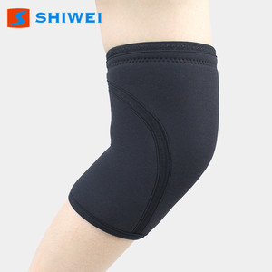 Shiwei Knee <b>Pad</b> Neoprene 7mm <b>Cushioning</b> Protection Shock Absorption Unisex Outdoor Sports Fitness Weightlifting - Product Image 1