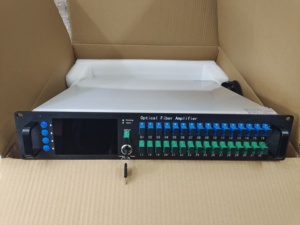 TL-1550-16B 1550nm phiên bản mới lớn cảm ứng hiển thị công suất cao wdm khuếch đại quang edfa SNMP Key GPON xgspon 10g CATV dự án - Product Image 3