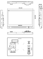 Moniteur de diffusion en direct SEETEC 4K neuf, écran LCD IPS 15,6 pouces avec fonction Quad Split 3G SDI pour utilisation sur ordinateur de bureau