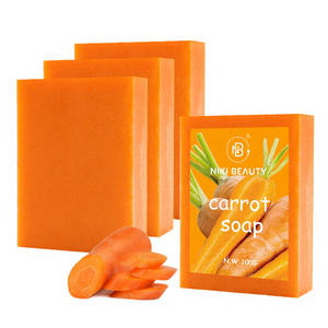 Органическое Морковное мыло для осветления и питания кожи, оптовая продажа - Product Image 1