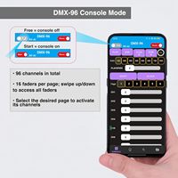 Contrôleur USB DMX/RDM PKnight avec prise en charge LED pour la configuration des adresses DMX et le contrôle par application mobile, indice de protection IP65, compatible Android uniquement