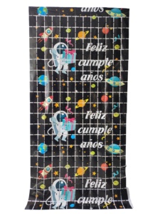 Rideau <span class=keywords><strong>carré</strong></span> coloré de haute qualité pour porte fenêtre, en PET, doux, pour fête d'anniversaire - Product Image 6