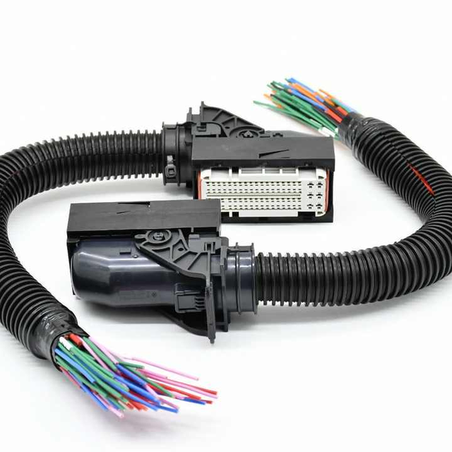 Custom Modification Automotive Computer Board Wiring Harness 76-Pin/58-Pin/96-Pin Full-Pin Attributes ECU Plug Adaptation PVC
