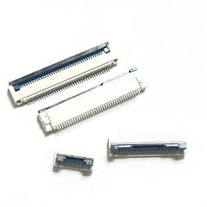 FFC FPC ตัวเชื่อมต่อ1.0มม. แบบพลิกด้านบน4P 6P 8P 10P 30P เมาท์ด้านล่างสำหรับผลิตภัณฑ์ดิจิตอล3C - Product Image 2