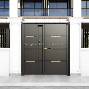 Puerta <span class=keywords><strong>de</strong></span> Patio Exterior <span class=keywords><strong>de</strong></span> <span class=keywords><strong>Aluminio</strong></span> para Centro Comercial, Precio <span class=keywords><strong>de</strong></span> Fábrica, con Sistema <span class=keywords><strong>de</strong></span> Deslizamiento Automático, Anticorrosión <span class=keywords><strong>y</strong></span> Servicios Integrados - Product Image 2