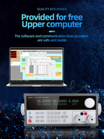 Catu Daya DC Linear Terprogram Layar VFD 5 Digit ETOMMENS-LSPV303 30V 3A Sumber Variabel Presisi Tinggi untuk Laboratorium Perbaikan