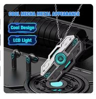 Casque de jeu sans fil intra-auriculaire X37 Premium avec faible latence, écran LED pour les joueurs de musique avec collier