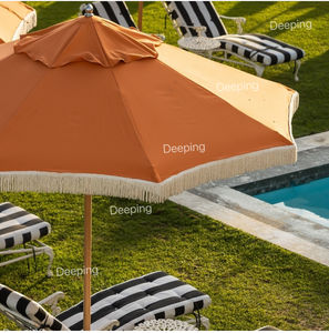 Глеппинг оптом Балийский большой зонт Terrasse балкона с кисточками морской Зонт маркер с бахромой пляжный зонт - Product Image 2