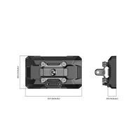 Layar Carplay Nirkabel 5" untuk Sepeda Motor, Navigator GPS Tahan Air dengan Mirror Link & Android Auto, Kamera 2HD, E5 DVR, TPMS