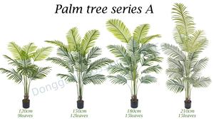 Plante artificielle de palmier Areca en soie, décoration intérieure pour la maison/le bureau, aspect naturel, Bossion - Product Image 6