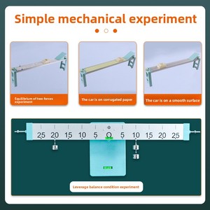 Matériel d'expérimentation <span class=keywords><strong>de</strong></span> <span class=keywords><strong>physique</strong></span> et <span class=keywords><strong>de</strong></span> mécanique, édition enseignant, ensemble complet pour collège, boîte <span class=keywords><strong>de</strong></span> <span class=keywords><strong>physique</strong></span> en métal et plastique à base magnétique - Product Image 2