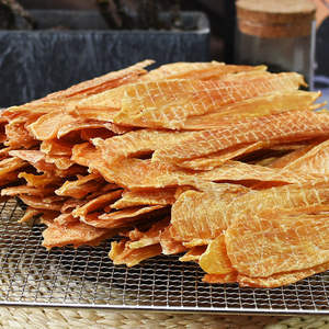 100% натуральный органический сухой корм для домашних животных с высоким содержанием белка куриная грудка большой тонкий ломтик сублимированного сушеного лакомства премиум-класса кожа пальто для собак - Product Image 4