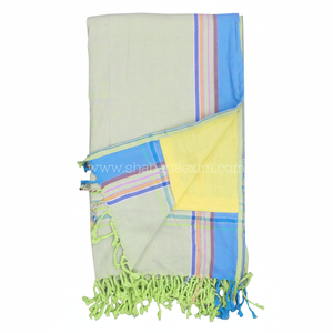 Serviette de bain en coton éponge pour femme, vêtement de plage en microfibre, pashtermique, Kikoy - Product Image 1