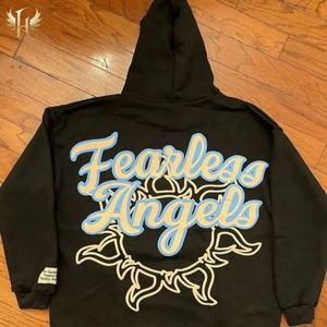 Custom Chenille Patch Embroidery No <b>String</b> Hoodie Satin Hooded Heavyweight 500GSM Fleece French Terry Satin <b>Lined</b> Hoodies - Product Image 4