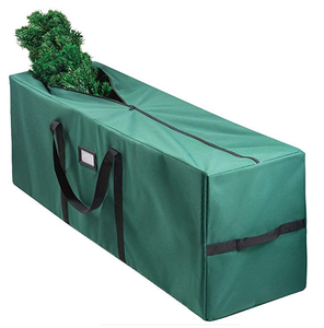 DFC3 Christmas <b>Tree</b> <b>Storage</b> <b>Bag</b> for <b>Trees</b>. Heavy-Duty 600D Oxford Material With Durable Reinforced Handles & Zipper - Product Image 3