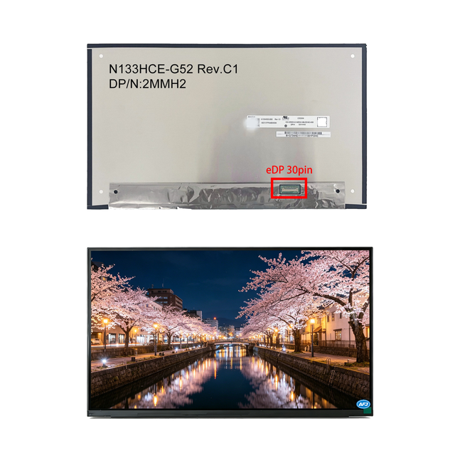 New 13.3 Inch N133HCE-G52 Full HD 1920*1080 Matte AAS Display WLED Backlight 30pins EDP 1.3 Laptop LCD Screen for Business