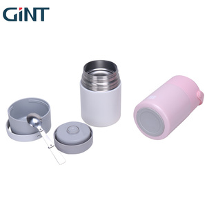 Chân Không Cách Nhiệt Miệng Rộng Leakproof Soup Thực Phẩm Jar Với Gấp Muỗng - Product Image 2