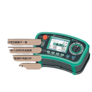 Comprobador Digital Multifunción Kyoritsu 6516BT, Instrumento de Prueba de Impedancia de Bucle, Resistencia a Tierra y Rotación de Fase - Product Image 5