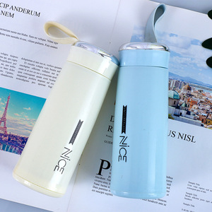 Nouvelle tasse en verre double paroi FDL <span class=keywords><strong>Ness</strong></span>, créative, pour étudiants, cadeau d'affaires, événementiel, publicitaire, avec impression de logo et bouchon à paille - Product Image 4