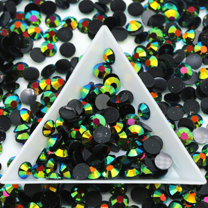 Resina Xulin, Diamantes de Imitación de 2mm-6mm, Color Jelly <span class=keywords><strong>AB</strong></span> para Decoración de Prendas, Venta al por Mayor con Empaque Personalizado - Product Image 2