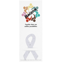 Marcapáginas de Cinta Personalizada con Logotipo, Semillas Incluidas, Plantable, Significativo, Empoderamiento, Inspiración, Regalo para Eventos, Venta al por Mayor