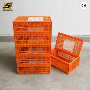 Jaula Apilable <span class=keywords><strong>de</strong></span> Plástico para Transporte <span class=keywords><strong>de</strong></span> Aves <span class=keywords><strong>de</strong></span> Corral, Jaula para Pollos Vivos, Suministro <span class=keywords><strong>de</strong></span> Fábrica al por Mayor para Distribuidores a Granel - Product Image 2