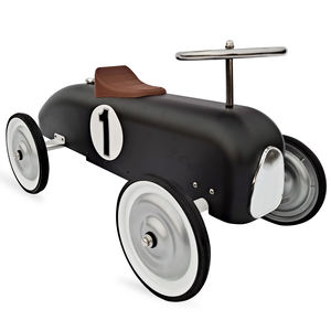 子供用ビンテージ乗用玩具、子供用おもちゃの車、クラシックな金属製ペダルレーサーカー - Product Image 5