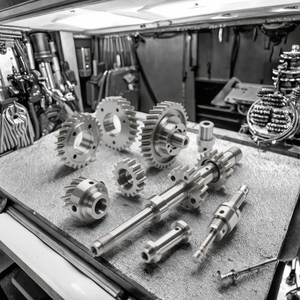 قطع غيار بكرة الصيد لصب الطعم من الفولاذ المقاوم للصدأ والبرونز والنحاس لطحن الحفر والتطريز - Product Image 3