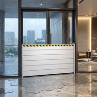 Barrière anti-inondation commerciale amovible en aluminium de taille personnalisée, approuvée ISO9001, pour sous-sols industriels