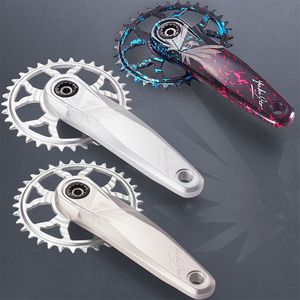 Manivelle creuse pour vélo de montagne, axe <span class=keywords><strong>DUB</strong></span>, dents plus et moins, disque de dents, mise à niveau classique, accessoires de vélo - Product Image 4