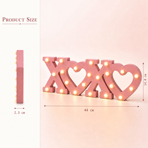 Luci a Forma di Lettere in Inglese Personalizzabili per San Valentino, Nuovo Stile, Decorazioni Romantiche per Esprimere Amore e Proporre Matrimonio - Product Image 4