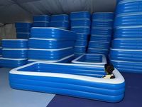 Lovekids Kinder-PVC-Aufblaspool mit Filterpumpe