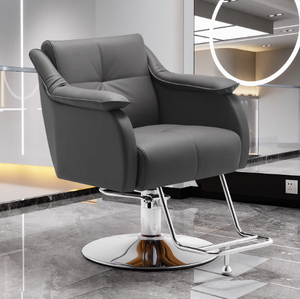 Sedia da <span class=keywords><strong>parrucchiere</strong></span> da <span class=keywords><strong>parrucchiere</strong></span> semplice e di lusso leggera con taglio di capelli in Mesh rosso - Product Image 6