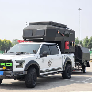 Caja de Camioneta Transformable Qian, Diseño Personalizado, <span class=keywords><strong>Camper</strong></span> de Tamaño Completo para Todas las Estaciones, para Jeep <span class=keywords><strong>Gladiator</strong></span> - Product Image 1