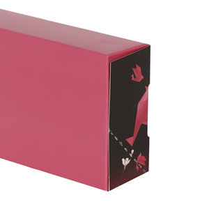 Windowed food paper <b>box</b> made of high quality <b>white</b> cardboard with colorful printing lamination and die cut window process sturdy - Product Image 5