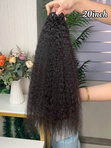 ผมแท้เปรูแบบตรงหยักศก 9A เกรด Remy  แบบเป็นมัด 100% ผมเวอร์จิน ความยาว 10"-30" สำหรับต่อผม - Product Image 5