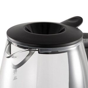 Transparent Large Capacity Glass Electric Tea <strong>Kettle</strong> BPA-Free Anti-dry Burn 360&deg; Swivel Base Glass Electric <strong>Kettle</strong> for Office - Product Image 3