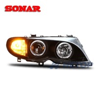 Phares HETOP SONAR E46 pour BMW Série 3 (2001-2004) – Amélioration des phares de voiture avec DRL, accessoires modifiés Plug and Play