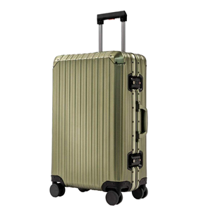 Set di 3 Valigie in Alluminio Argento 20 24 28 Pollici, Set Completo di Trolley in Metallo per Viaggi Familiari, Marca OEM - Product Image 1